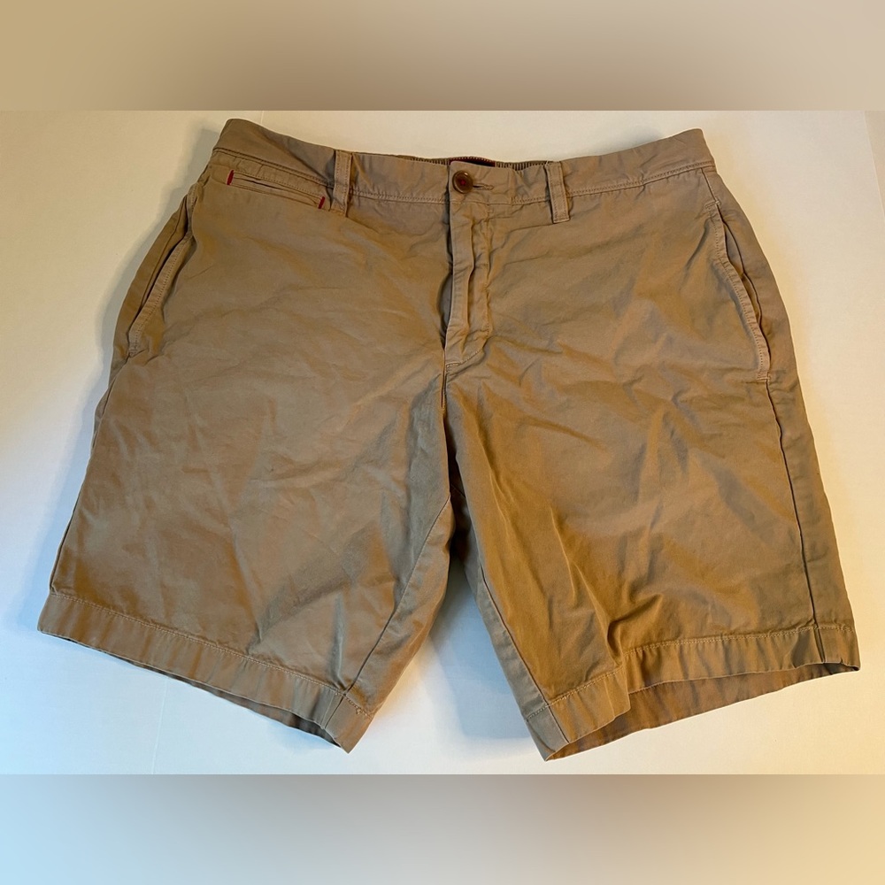 UNTUCKIT Men’s Size 34 Chino Shorts Khaki 100% Pima Cotton